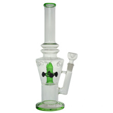 New Stemless 4 Shwerheads Hookah Glass Smoking Water Pipe (ES-GB-425)